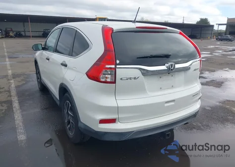 2016 Honda Cr-V Se z USA, uszkodzony, nr VIN 5J6RM4H40GL073091